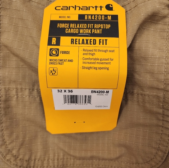 Carhartt Mens Works Pants - Picture 3 of 5